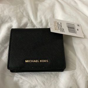 COPY - NWT BLACK JET SET CARRYALL CARD CASE WALLET